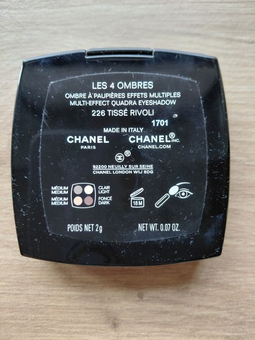 Paletka chanel les 4 ombres