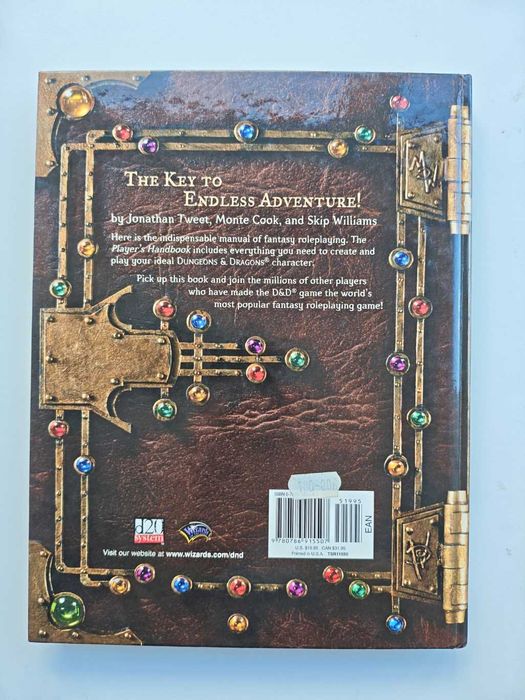 Dungeons and Dragons Player's Handbook 3 edycja