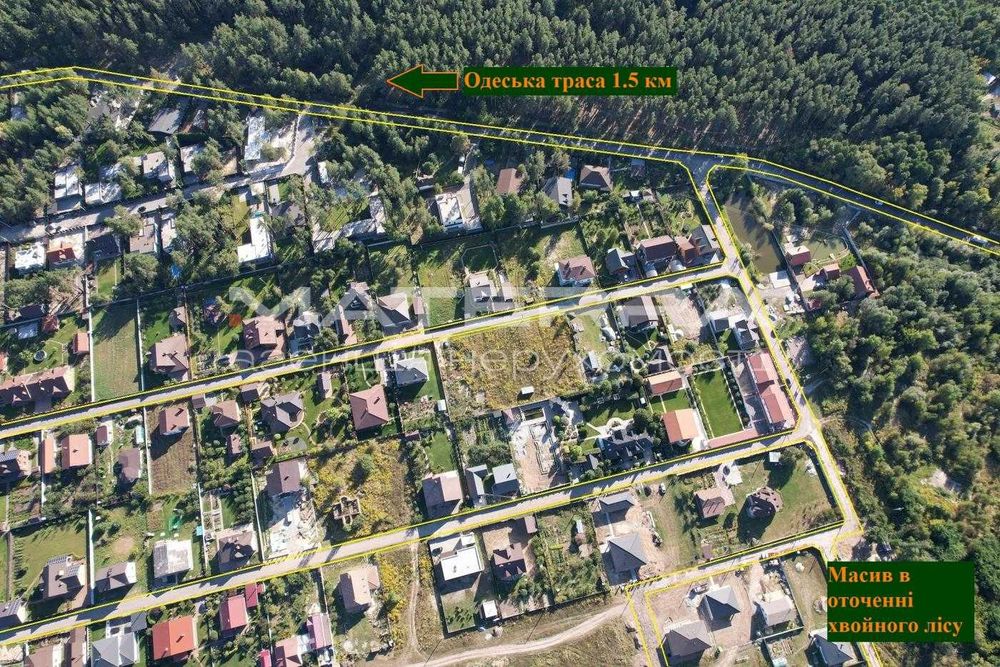 Віта-Поштова - Нове Продаж ділянки 9 соток в закритому КМ, поруч ЛІС