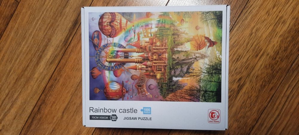 Puzzle Jigsaw 1000 Rainbow castle 88509