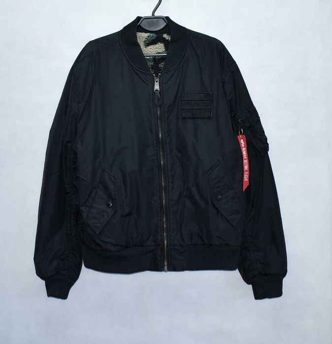 Kurtka Bomberka Moro Dwustronna Alpha Industries Jacket Flyer's Rozmiar. L