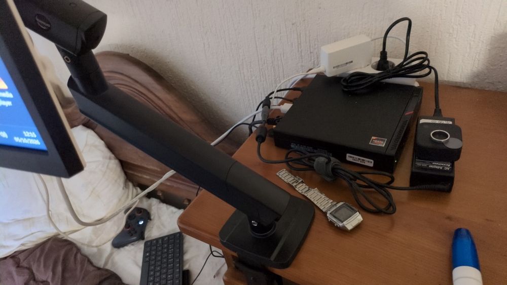 Setup m715q monitor 4k troca ou venda