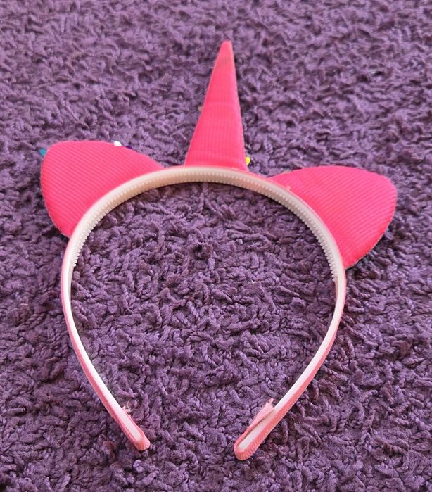 Opaska jednorożec dla dziewczynki