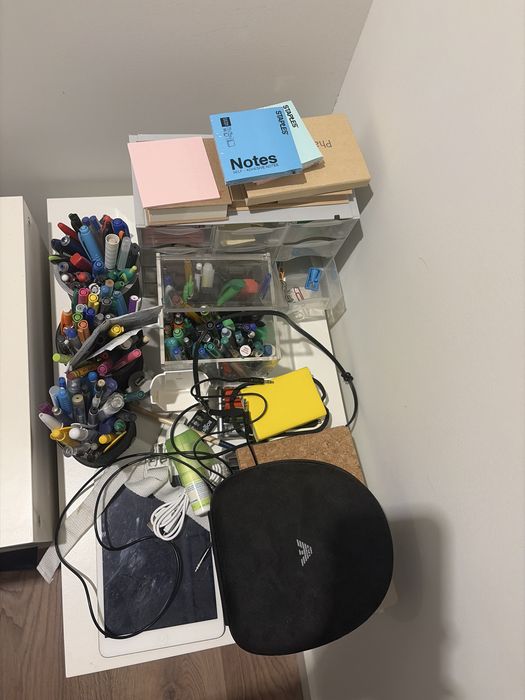 Móvel de Escritório com gavetas IKEA