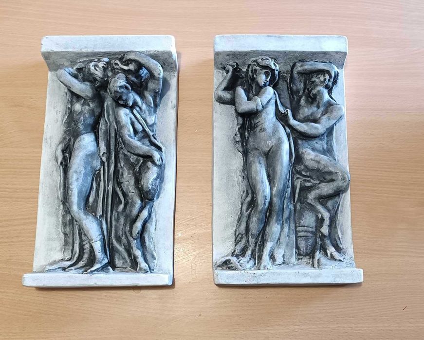 Płaskorzeźba R11_1 zestaw 2 sztuki kolor