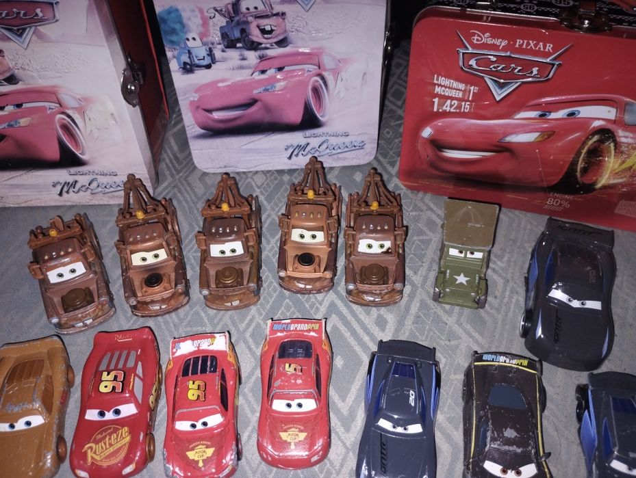 Cars Auta duże metalowe Mattel