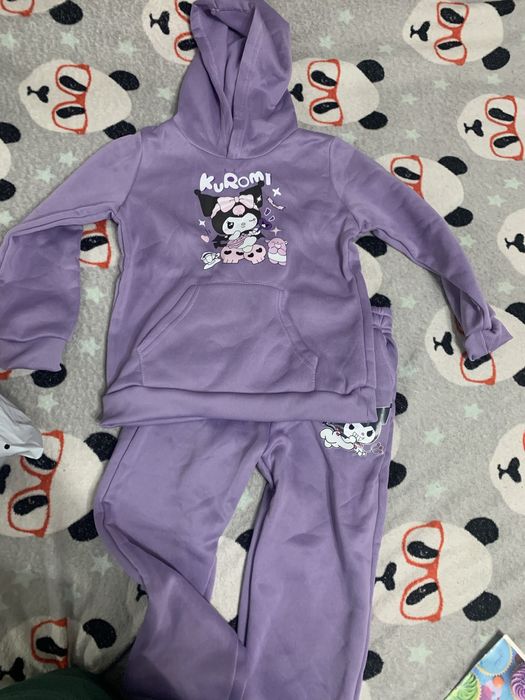 Костюм зима деми на флисе Куроми Kuromi теплый