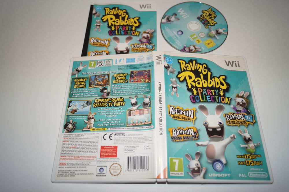 Raving Rabbids: Party Collection Nintendo Wii Pudełkowa