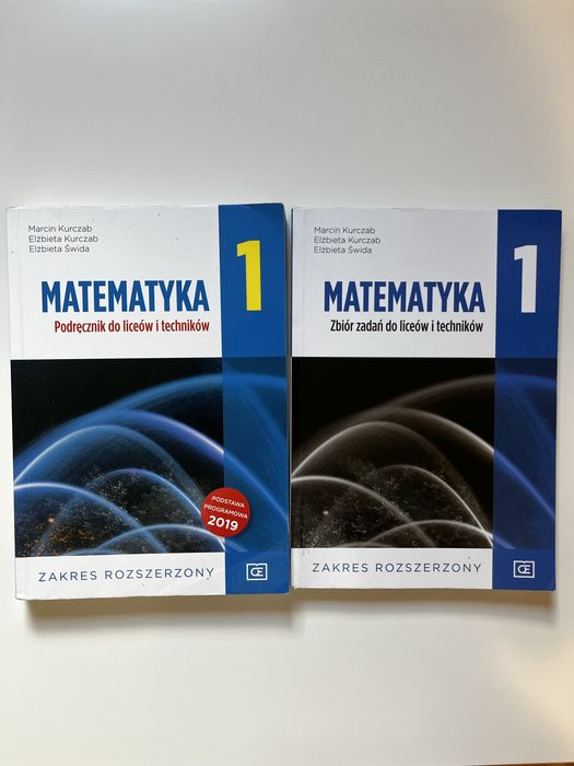 Matematyka 1 zakres rozszerzony podręcznik i zbiór zadań