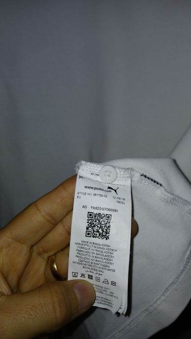 Polo Puma branco