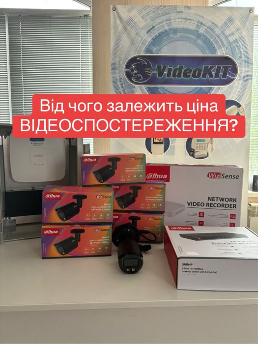Установка камер під ключ