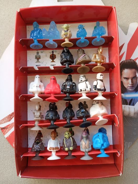 Coleção de figuras do StarWars
