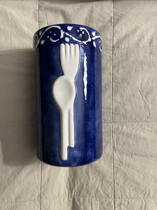 Copo decorativo para talheres cozinha