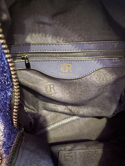 Стильний пухнастий рюкзак