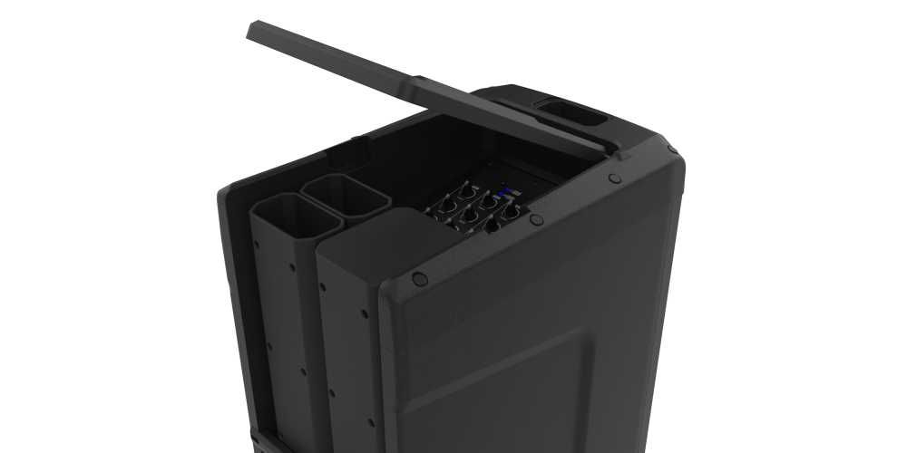 Som Imponente. Transporte Fácil. Conheça a Coluna PA Detroit 400W e BT