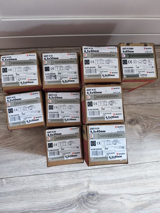 Wkrety do drewna Wurth