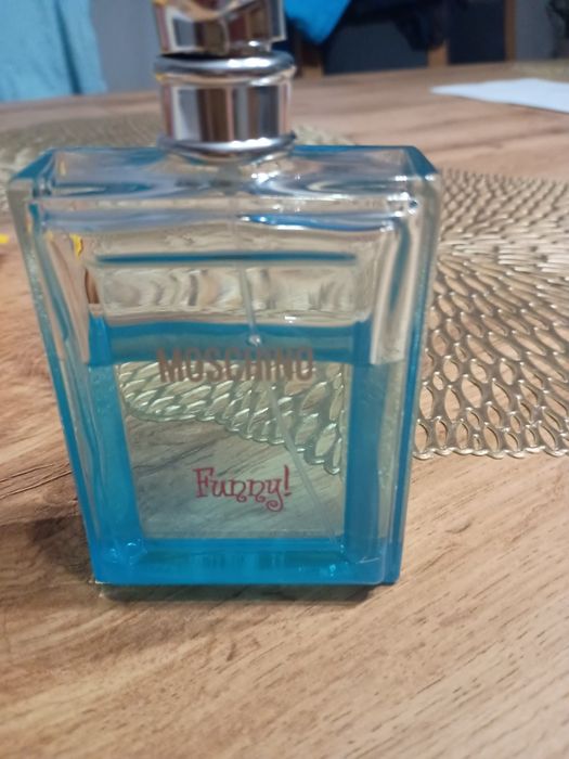 Woda toaletowa damska Moschino Funny 100 ml zużycie widoczne na zdjęciach