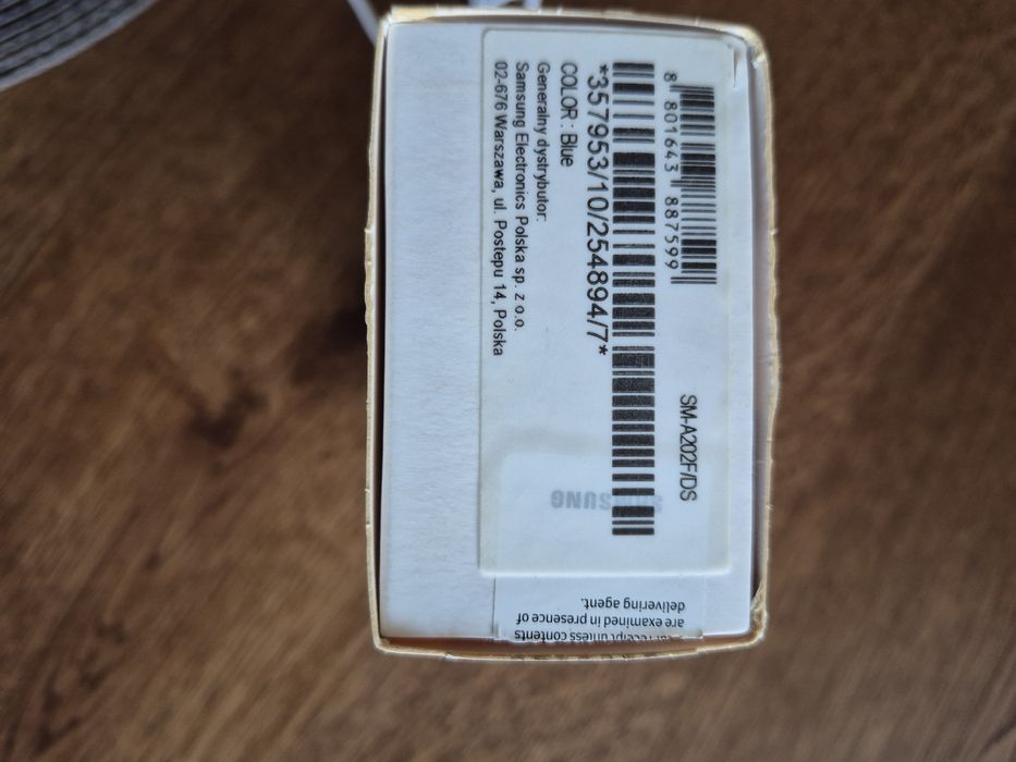 Samsung Galaxy A20 e.