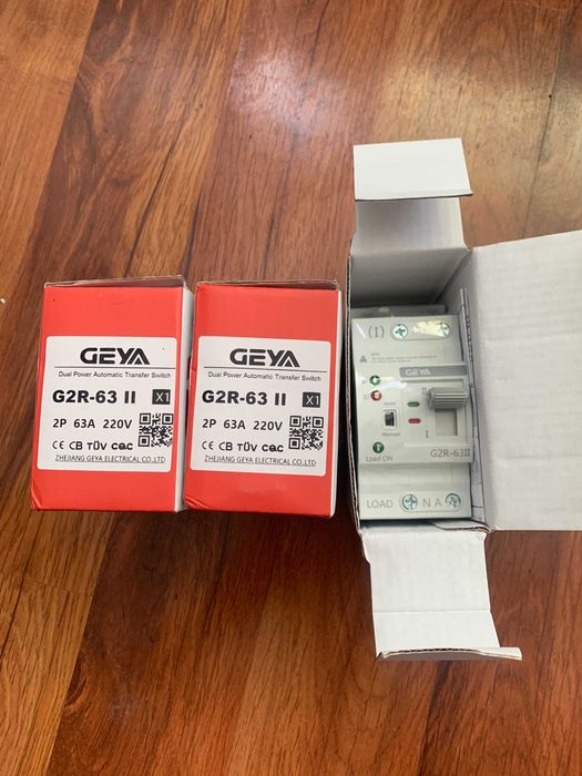 В наявності! АВР 63-125а Tomzn Geya 2п 4п Автомат вводу резерву. Київ