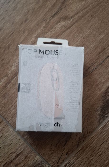 Mysz myszka bezprzewodowa Rose różowa Bluetooth Logitech POP Mouse