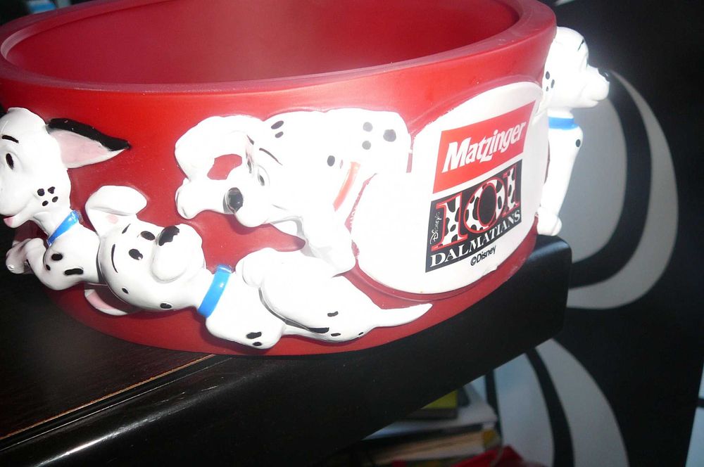 Nowa   Miska   2 szt Dalmatyńczyki Nowe + gratis torba