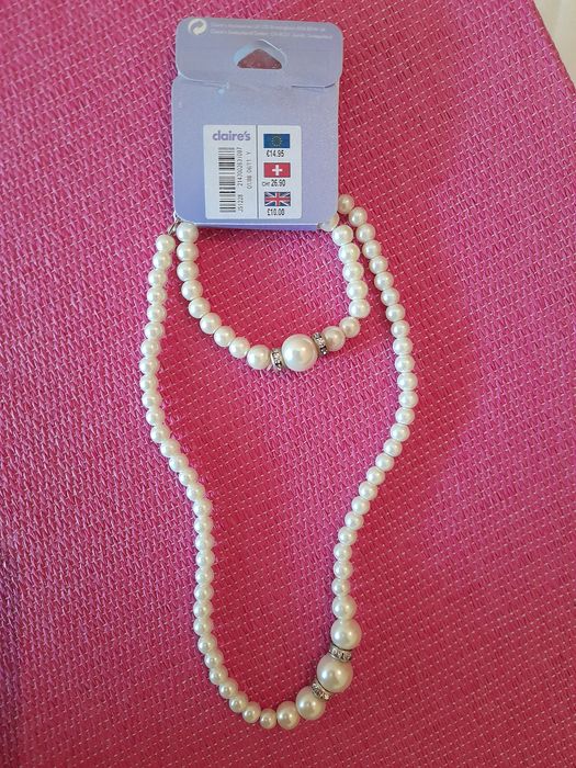 Colar e pulseira Sra