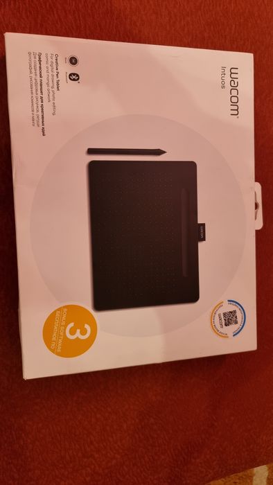 Wacom Intuos M Bluetooth Black (CTL-6100WLK-N) Графічний планшет