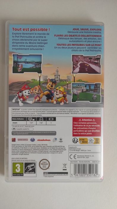 Jogos Nintendo Switch Paw Patrol World