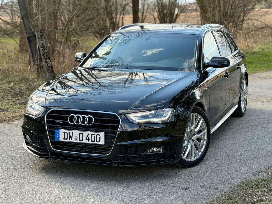 Audi A4 Avant B8 2.0 TDI 177KM Quattro S Line Competition S Tronic Navi Skóra LED