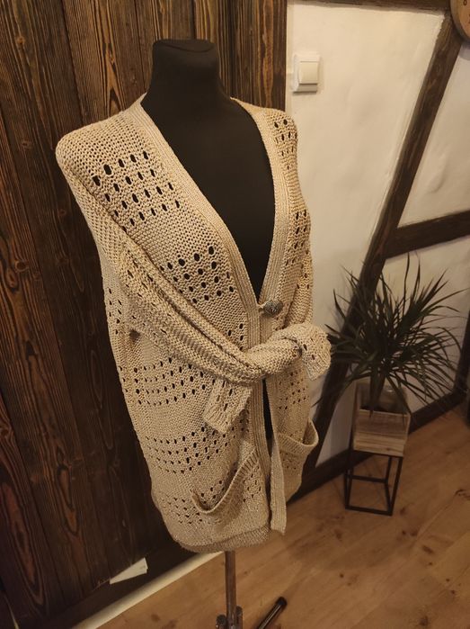 Sweter damski długi