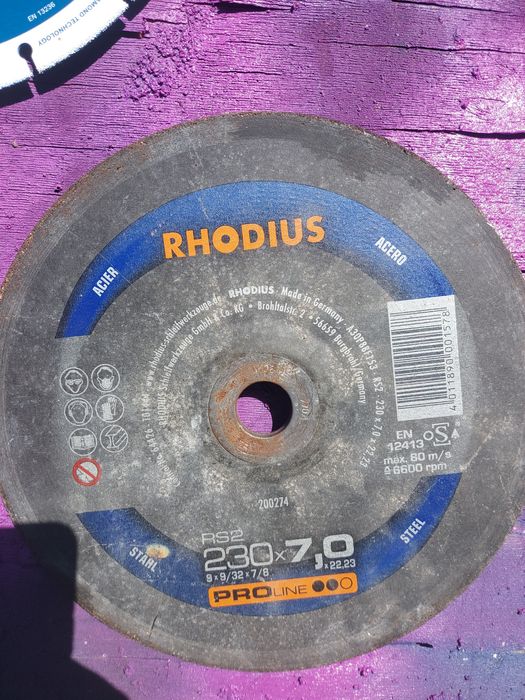 Discos de rectificadora