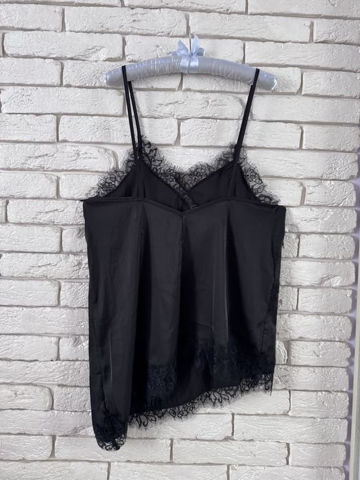 Блузка майка з мереживом