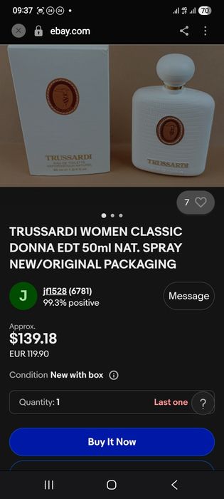 Trussardi  оригенал винтаж