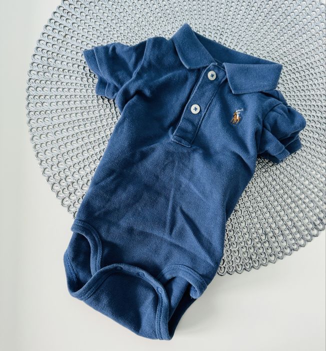 Body ralph lauren r.62 krótki rękaw polo chłopiec