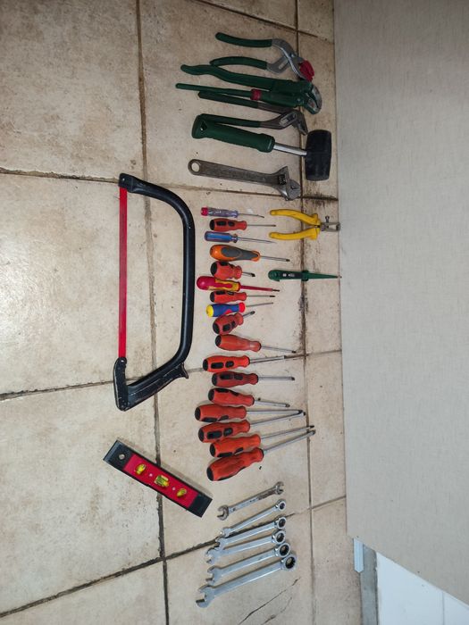 Conjunto várias ferramentas