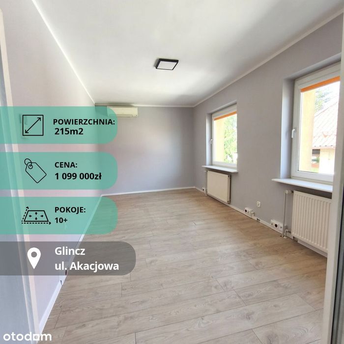 Budynek Inwestycyjny - Hotel Pracowniczy - Biura/Gabinety/Dom - Glincz