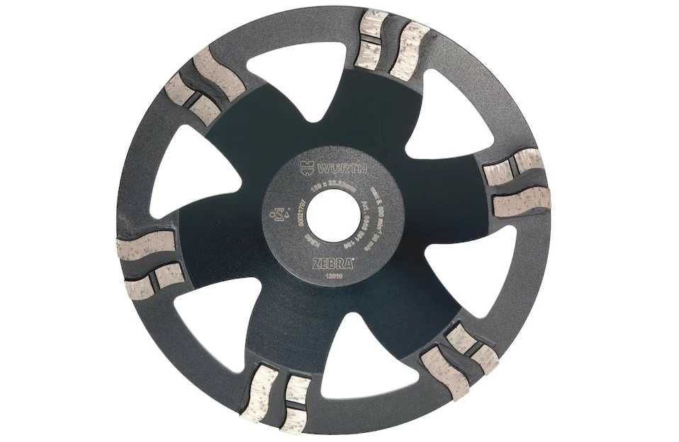 Tarcza diamentowa Würth Zebra 125 mm do szlifowania betonu