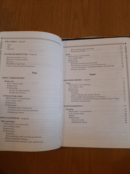 Opracowania język polski