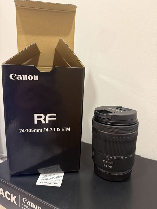 Kit  Canon EOS R8 + objectiva RF 24-105MM F4-7.1 IS STM + baterias suplementares LP-E17