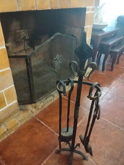 Conjunto para lareira