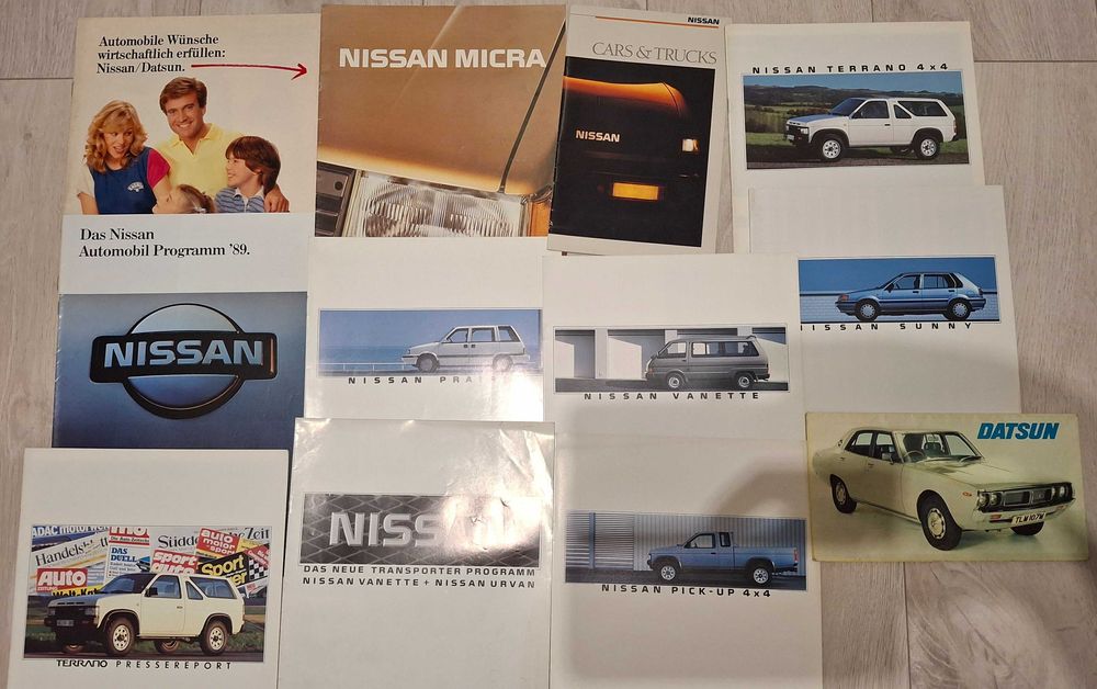 Prospekty, katalog, folder - Nissan