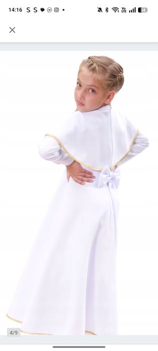 Alba "sukienka"  komunijna dla dziewczynki 140