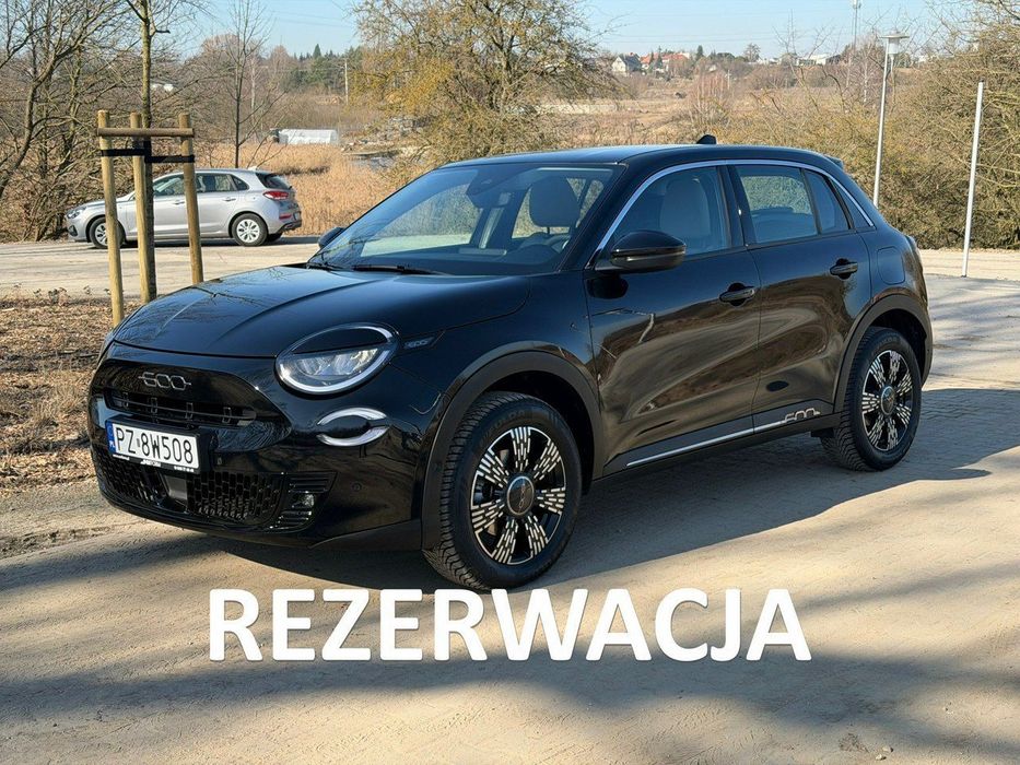 Fiat 600 1.2 Turbo Hybrid 110KM eDCT ICON+PAK Komfort, Zimowy, Styl|F VAT 23%