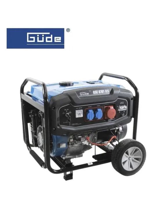 Бензиновий генератор Gude GSE 8701 RS