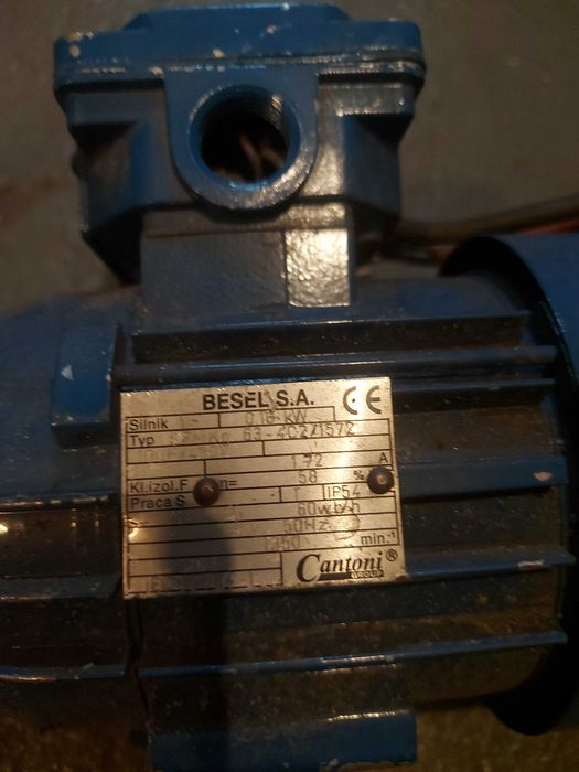 Silnik elektryczny do podajnika - 0,18 kW TYP SEMKg BESEL