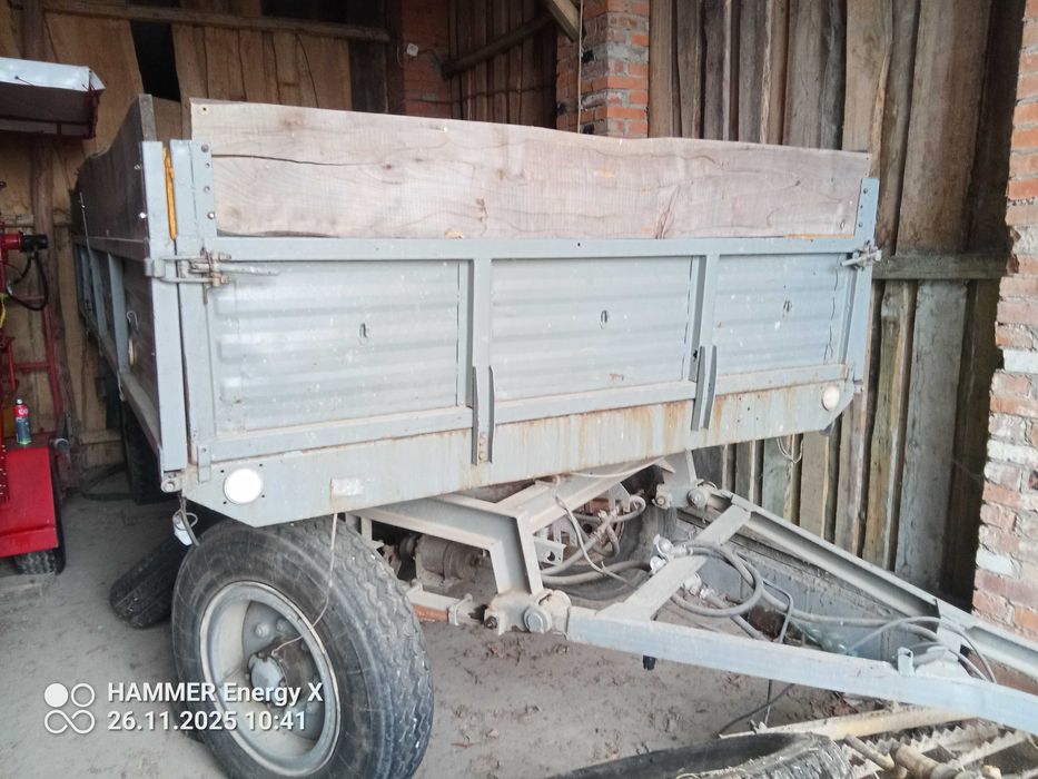 Przyczepa 6 t. solidna