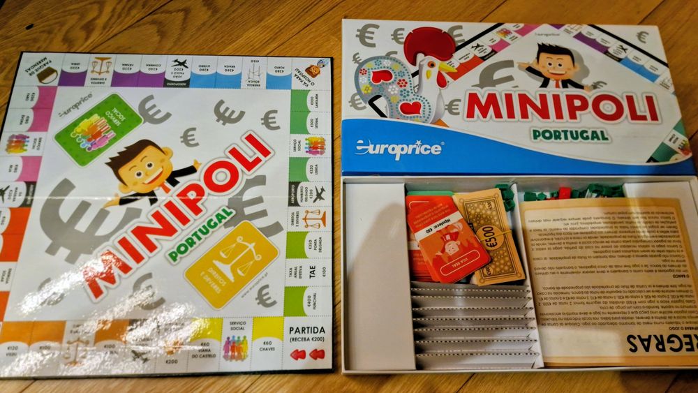 Jogo Minipoli Portugal - Novo