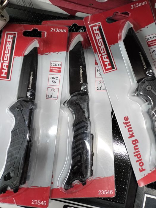 Туристический нож складной со стеклобоем Haisser