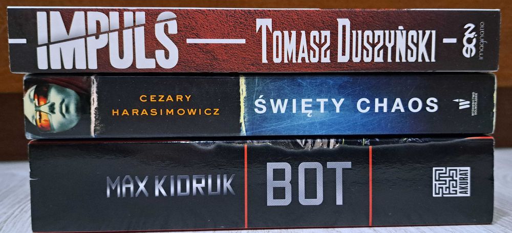 Tomasz Duszyński Impuls + Max Kidruk Bot + Harasimowicz Święty Chaos