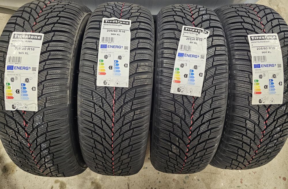 Nowe opony zimowe 205 60 r16 / 2025r.